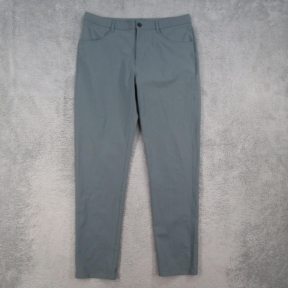 Vuori Meta Pant Mens 33 Blue Gray Technical Performance Trousers V430